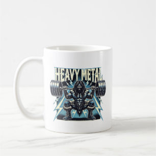 Heavy Metal - Funny Lifting Gym Workout Fitness Coffee Mug
