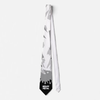 Heavy Metal Grunge Rock Design Tie