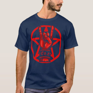 Heavy Metal Guitar Death Metal Rock n Roll Music  T-Shirt