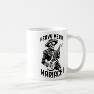 Heavy Metal Guitarist Funny Cinco De Mayo Mariachi Coffee Mug