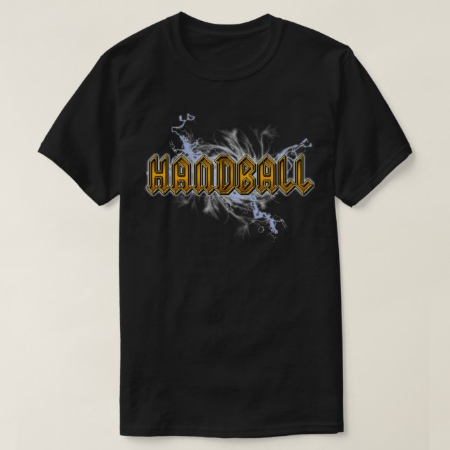 Heavy Metal Handball T-Shirt (Design Front)