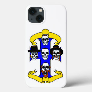 heavy metal Hanukkah interfaith cross rabbis iPhone 13 Case