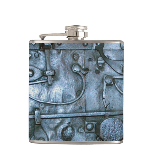 Heavy Metal Hip Flask (Front)
