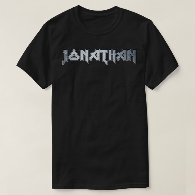 Heavy metal Jonathan T-Shirt (Design Front)