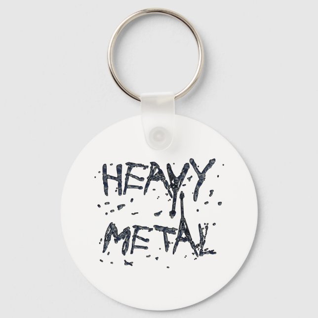 HEAVY METAL KEY RING (Front)