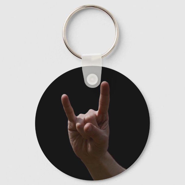 heavy metal key ring (Front)
