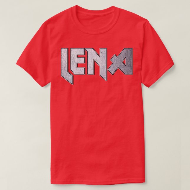 Heavy metal Lena T-Shirt (Design Front)