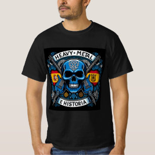 Heavy metal logo and history - Youtube T-Shirt