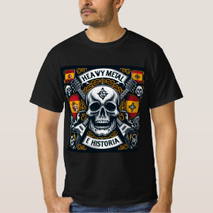 Heavy metal logo and history - Youtube T-Shirt