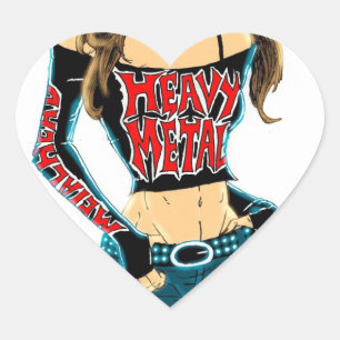 Heavy Metal Love Sticker