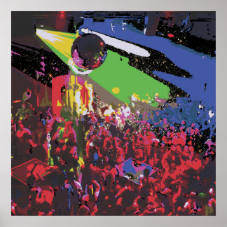 Heavy Metal Lover Disco Poster