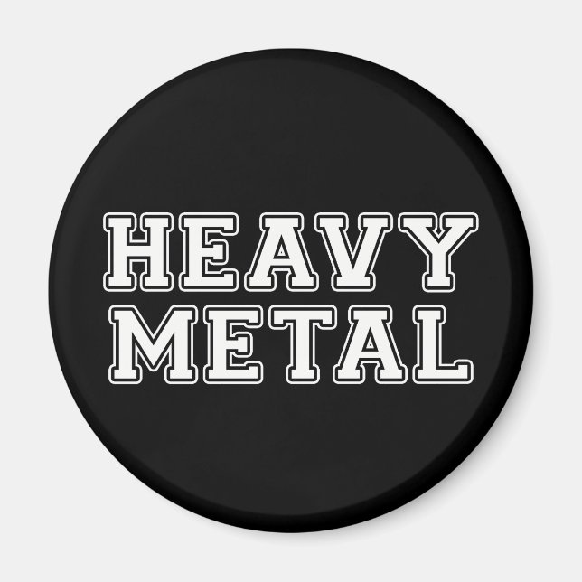 Heavy Metal Magnet (Front)