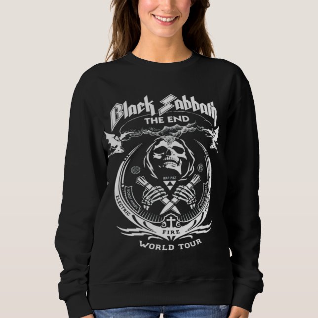 heavy metal mama | black sabbath sweatshirt (Front)