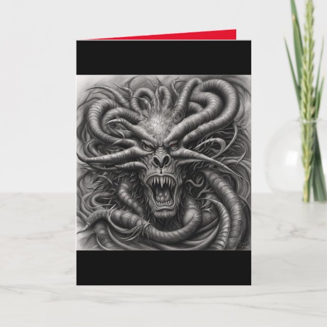 Heavy Metal Monster Card (Front)