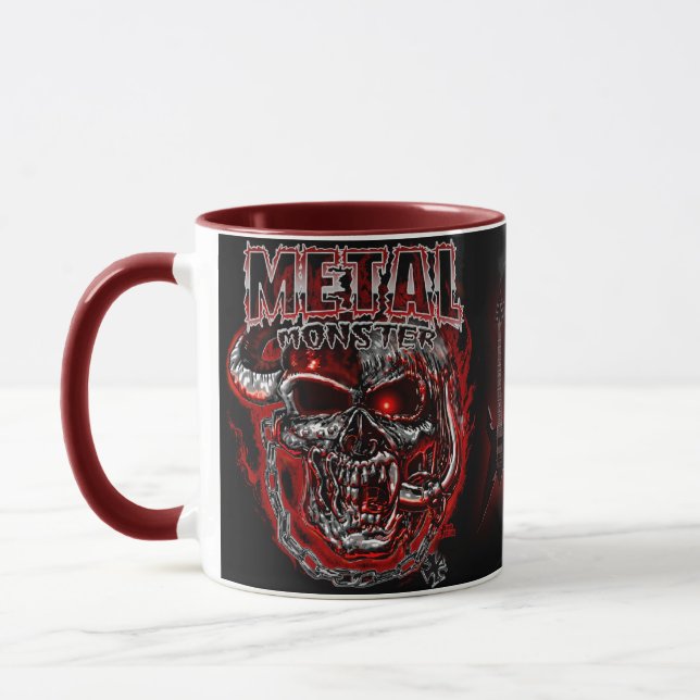 Heavy Metal Monster Mug (Left)