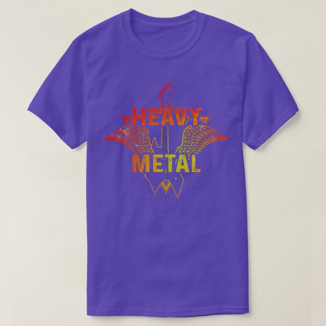 Heavy Metal Music 14 T-Shirt (Design Front)