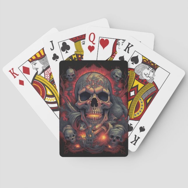 Heavy Metal Playing Cards (Back)