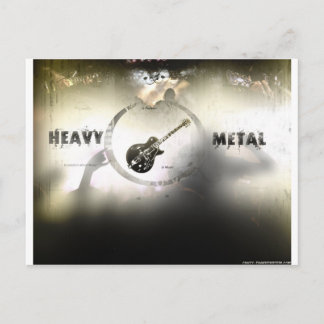 Heavy Metal Postcard