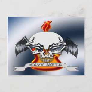 Heavy Metal Postcard