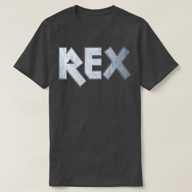 Heavy metal Rex T-Shirt (Design Front)