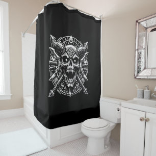 Heavy Metal Shower Curtain