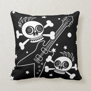 Heavy Metal Skulls Cushion
