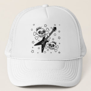 Heavy Metal Skulls Trucker Hat