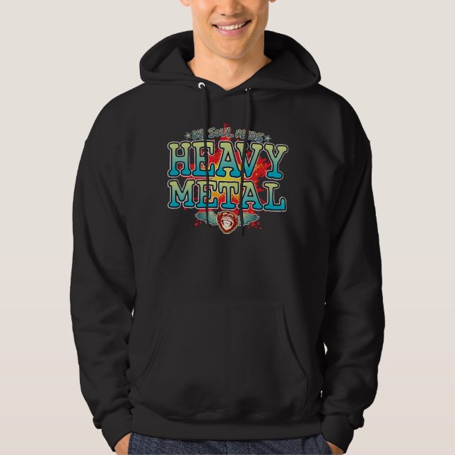 Heavy Metal Soul Hoodie (Front)