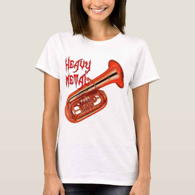 Heavy Metal Tuba T-Shirt (Front)