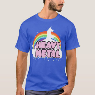 Heavy Metal Unicorn Music Ella Lopez Gift  T-Shirt