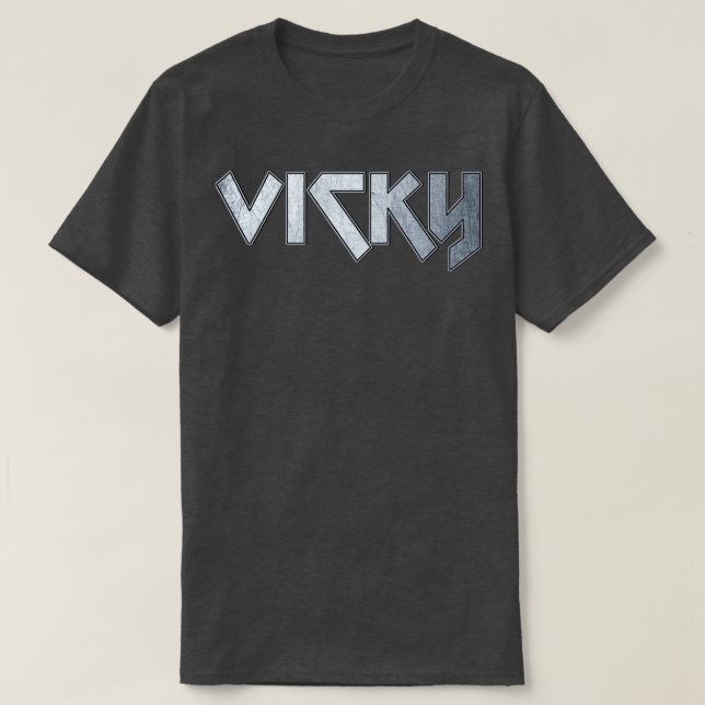 Heavy metal Vicky T-Shirt (Design Front)