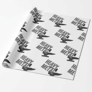 Heavy Metal Wrapping Paper