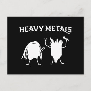Heavy Metals Postcard