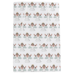 Heavy Music Loving Angel Medium Gift Bag