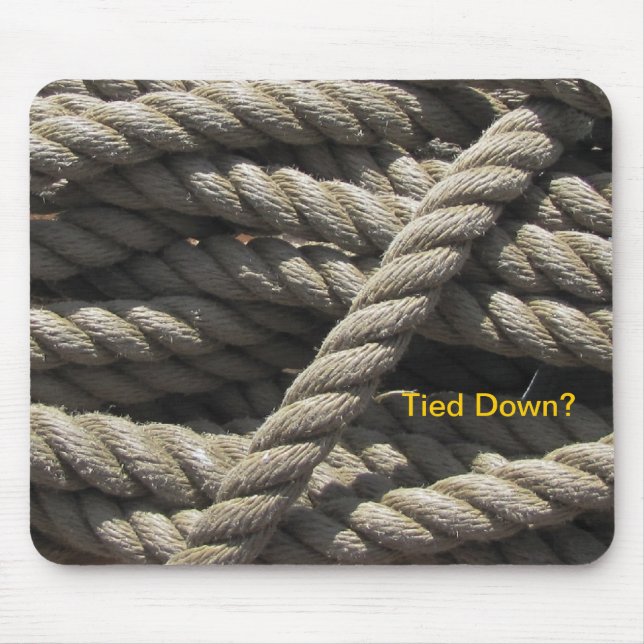 Heavy Rope Mouse Pad (Front)