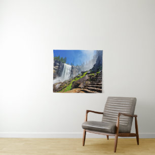 Heavy Spray from Vernal Yosemite National Park Tapestry