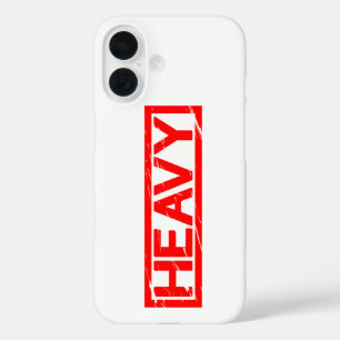 Heavy Stamp iPhone 16 Case