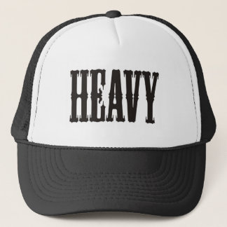 heavy trucker hat