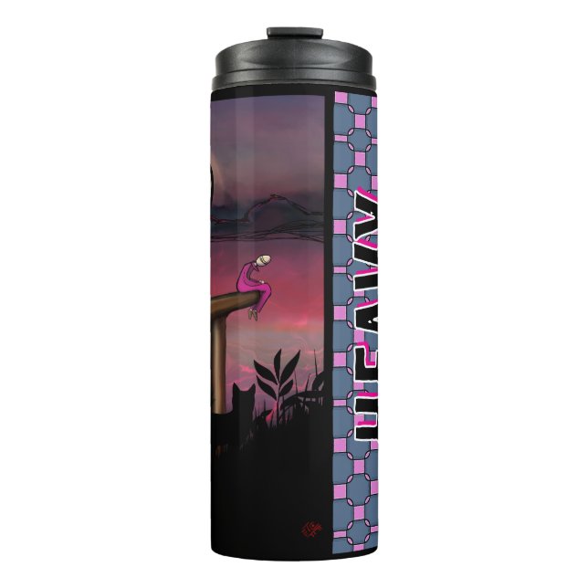 Heavy World Giant Coffee Mug (Front)