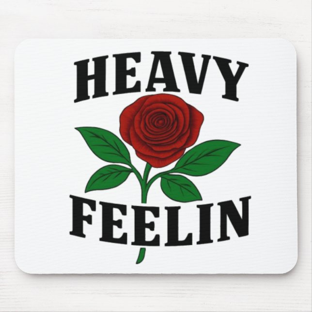 Heavyfeelin Mouse Pad (Front)