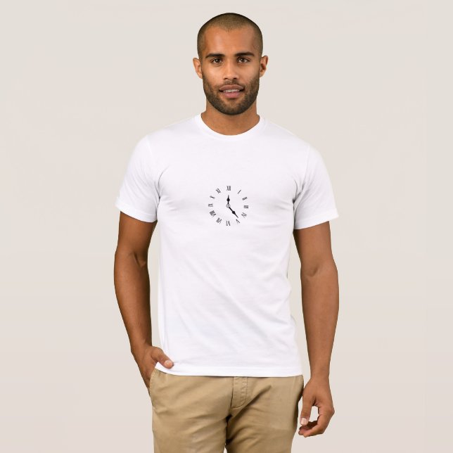 Heavyweight t-shirt with watch logo (Front Full)