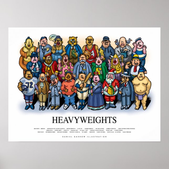 Heavyweights poster (Front)
