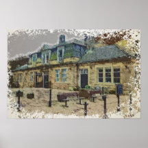 Hebden Bridge Railway Station Art