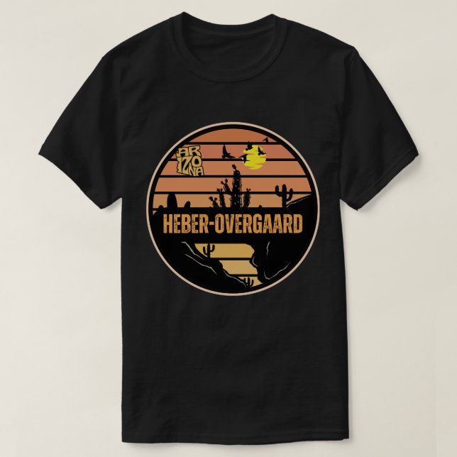 Heber-Overgaard, Arizona T-Shirt (Design Front)