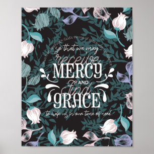 Hebrew 4:16 quotes black ver poster