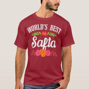Hebrew Grandma T   Worlds Best Safta T-Shirt
