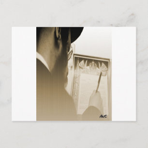 Hebrew groom by aes postcard