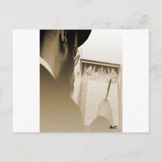 Hebrew groom by aes postcard