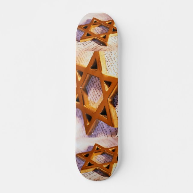 Hebrew Hammer Skateboard (Front)