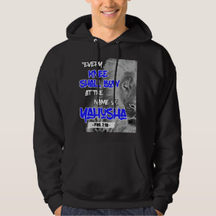 Hebrew Israelite Clothing Tribe Judah Lion Knee Bo Hoodie